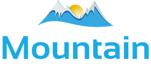 Mountain Landscape Logo PNG Vector
