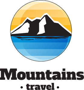 Mountains travel Logo PNG Vector