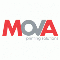 MOVA Printing Solutions Logo PNG Vector