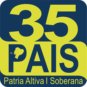 Movimiento Alianza Pais 35 Logo Vector