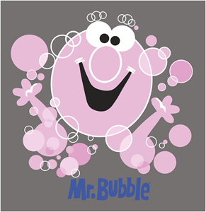 Mr. Bubble Logo PNG Vector
