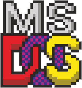 MS-DOS Prompt Logo PNG Vector
