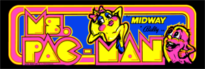 Ms. Pac-Man Logo PNG Vector