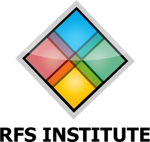 Multi Color Square Institute Logo Vector