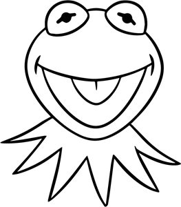 Muppets - Kermit the Frog Logo Vector