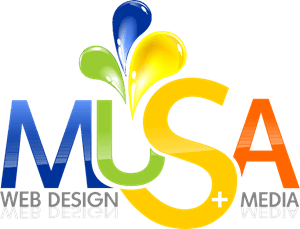 MUSA Web Design + Media Logo Vector