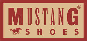 Mustang Shoes Logo Vector