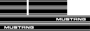 mustang stripe Logo PNG Vector