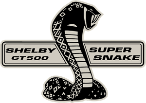 Mustang super snake Logo Vector