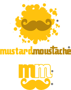 MUSTARD MOUSTACHE® Logo PNG Vector