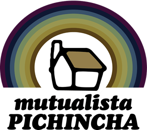 Mutualista Pichincha antiguo vertical Logo Vector