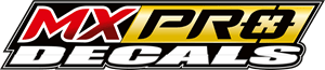 MX Pro Decals Logo Vector