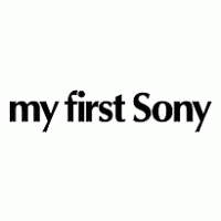 my first Sony Logo PNG Vector