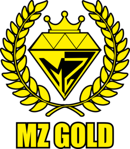 MZ Gold Logo PNG Vector