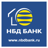 NBD Bank 10 Years Logo Vector