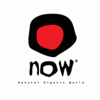 NOW Natural Organic World Logo PNG Vector