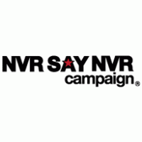NVR SAY NVR Campaign Logo PNG Vector