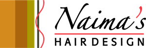 Naimas Hair Design Logo Vector