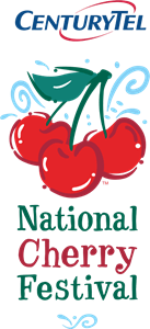 National Cherry Festival Logo Vector