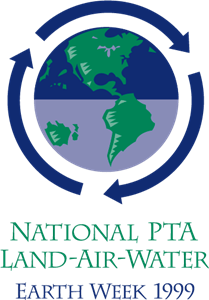 National PTA Land-Air-Water Logo Vector