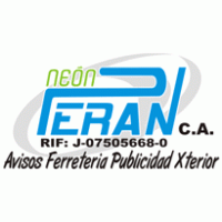 Neon Peran Logo Vector