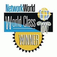 NetworkWorld World Class Winner Logo Vector