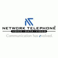 Network Telephone Logo PNG Vector