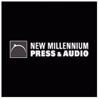 New Millennium Press & Audio Logo Vector