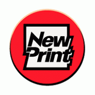 New Print Logo Vector