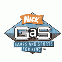Nick GaS Games and Sports for Kids Logo PNG Vector