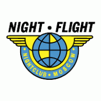 Night Flight Logo PNG Vector