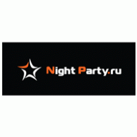 Night Party Logo PNG Vector
