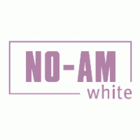 No-Am White Logo PNG Vector