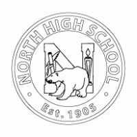 North High School Logo PNG Vector