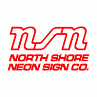 North Shore Neon Sign Co. Logo PNG Vector