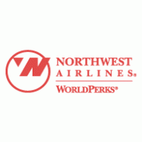 Northwest Airlines WorldPerks Logo PNG Vector