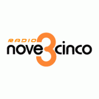Nove 3 Cinco Logo Vector