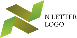 N Letter Logo PNG Vector