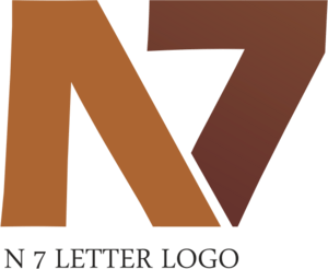 N7 Letter Logo PNG Vector