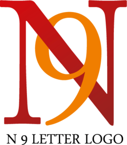 N9 Letter Logo PNG Vector