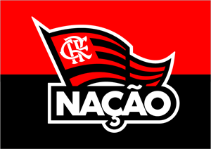 NAÇÃO RUBRO NEGRA Logo Vector