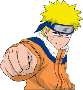 Desenho Naruto PNG - Naruto vetor com fundo transparente.