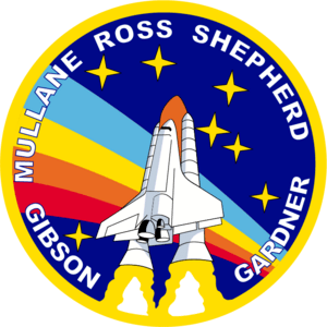 NASA STS-27 Mullane Ross Shepherd Logo PNG Vector