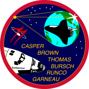 NASA STS77 Mission Patch Logo PNG Vector