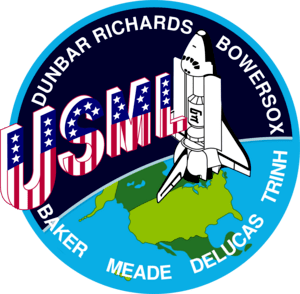 Nasa's STS-50 Mission Logo PNG Vector