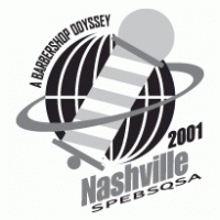 Nashville 2001 - A Barbershop Odyssey Logo PNG Vector