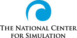 National Center for Simulation Logo Vector