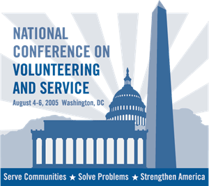 National Conference on Volunteering and Service Logo PNG Vector