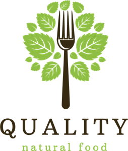 Natural Food Logo PNG Vector