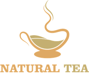Natural Tea Logo Vector
